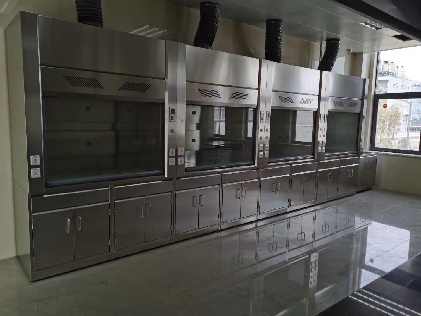 长春市通风柜不锈钢实验台 - 厂家